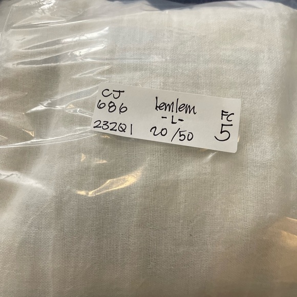 Lemlem Long Caftan Women’s Dress Large Cotton Blend Sleeveless Striped - Picture 3 of 8